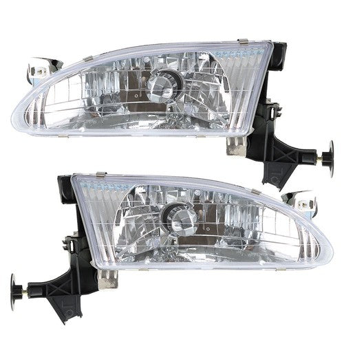 DURAFORCE For Toyota Corolla 1998-2000 Corner Parking Signal Lights Headlights Combo Set