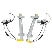 DURAFORCE Power Window Regulator For Honda Accord 1994-1997 Sedan Front w/Motor 2Pcs