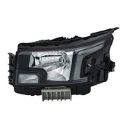DURAFORCE Headlamp Left Side Headlight No Bulbs For Nissan Frontier 2022 23 Black Halogen