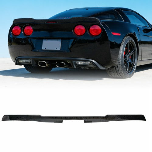 Hydro Carbon Style Rear Trunk Wing Spoiler For 05 13 Corvette C6 Z06 ZR1 Style
