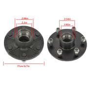 DURAFORCE New 1pcs 6-Lug 5.5" Trailer idler hub Fit For 3,500-Pound #84 Trailer Axle