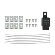DURAFORCE Switch Bulbs Bezel Wire Harness Black Fog Light Kit For 07-10 Hyundai Elantra
