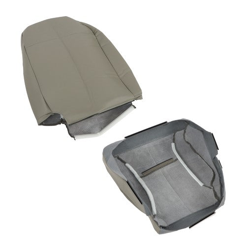 DURAFORCE Driver For Dodge Ram 1500 2500 3500 SLT 1998-2002 Bottom&Top Leather Seat Cover