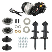 DURAFORCE For 40"Rear Axle Kit Electric Brushless Differential 1000W Motor With 4 Stud Hub