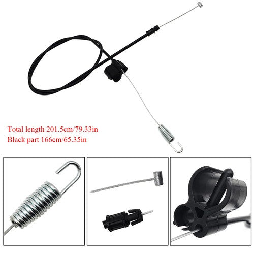 DURAFORCE For Craftsman Lawn Mower Self Propelled Wheel Drive Cable 946-04728 746-04728