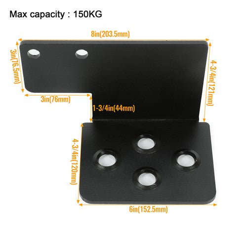 DURAFORCE Tractor Step For Massey Ferguson GC 17xx Sub w/Front End Loader Coated steel