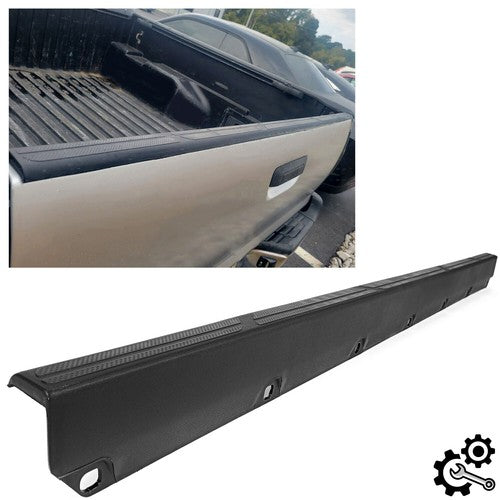DURAFORCE Tailgate Protector Top Upper Molding Cap Spoiler For Toyota Tacoma 2005 2015