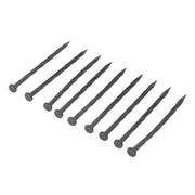 DURAFORCE 200 Pcs 8 Inch Spiral Pointed Garden Stakes For Landscape Edging Weed Barrier
