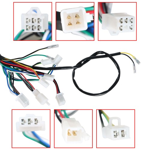 DURAFORCE For ATV UTV GoKart Taotao 50 70 90 110 125CC Electric Wiring Harness New