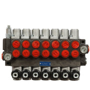 DURAFORCE 7 Spool Hydraulic Directional Control Valve 13gpm P40 Double Acting Cylinder