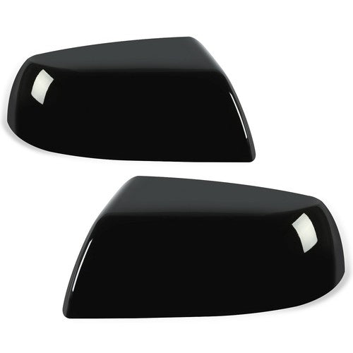 Gloss Black Side Mirror Cover Cap Replacement for Toyota Tundra Sequoia 07 19 2X