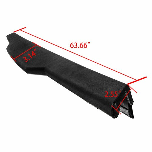 Rear Tailgate Cap Top Spoiler Cover Trim for 2004-2012 Nissan Titan