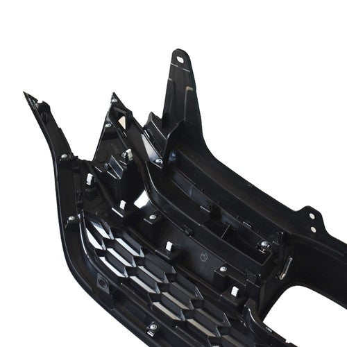DURAFORCE Front Grille Upper Trim & Lower Grille For Honda CRV 2015-2016 Black Plastic