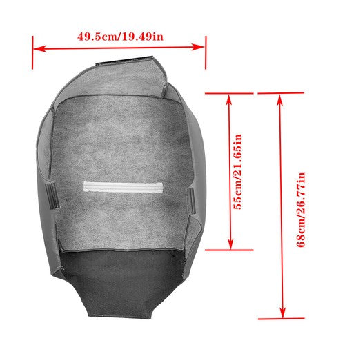 DURAFORCE Driver Bottom Seat Cover Gray Suitable For Ford F250 F350 2001-2007 Truck NEW