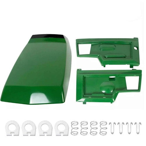 DURAFORCE Pair Side Panels & Upper Hood Fits John Deere 415 425 445 455 #AM128986 AM128983