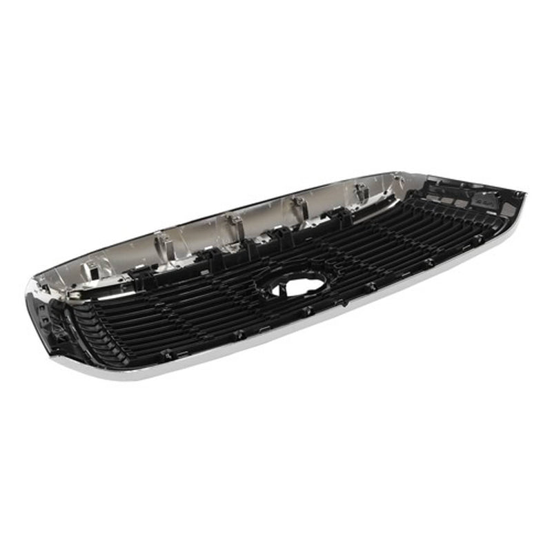 DURAFORCE Chrome Front Bumper Upper Grille Grill For 2010-2013 Toyota Tundra 53100-0C240