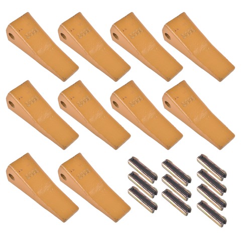 DURAFORCE 23 230 Series 230S Bucket Teeth with 23TF/23FP Flex Pins for Excavator 10 Piece