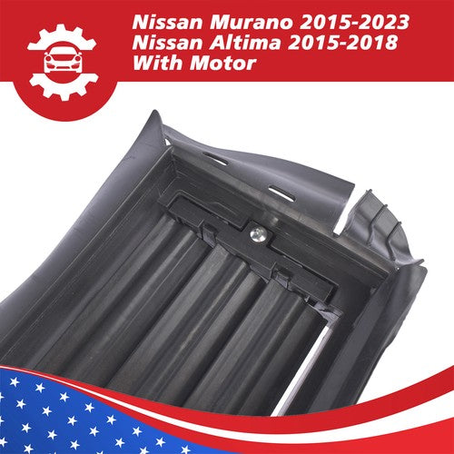 DURAFORCE Grille Radiator Shutter W/ Motor for Nissan Murano Altima 2015-18 2.5L 3.5L New