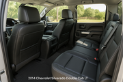 DURAFORCE For 14-2018 Chevy Silverado LT DOUBLE Cab Full Set Seat Cover Black Replacement