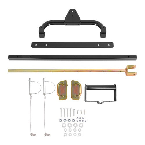 Pow Trailer Hitch for Sleds Powder Coated Steel for Snowmobiles ATVs