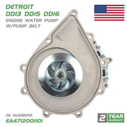 DURAFORCE For Detroit DD13 15 16 Variable Speed Water Pump W/Belt EA4722001601 A4712001101
