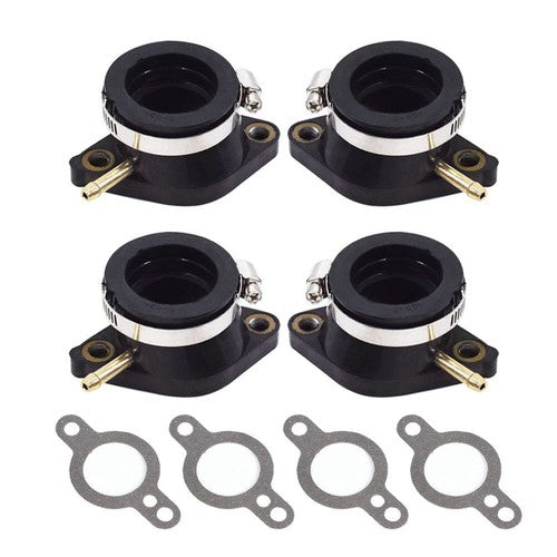 DURAFORCE Carburetor Intake Manifold Boot Set For Yamaha XJ550 Maxim 1981-1983 NEW