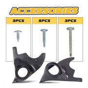 DURAFORCE Pair Speaker Kick Panels For Chevrolet C10/C15 81-1987 Chevrolet Blazer Crew Cab