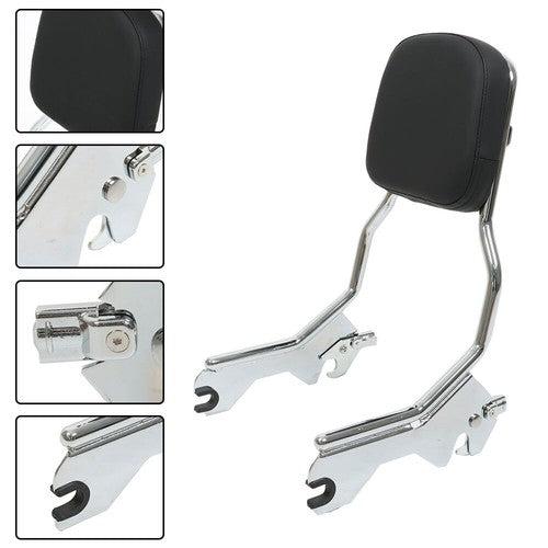 DURAFORCE For Softail Heritage Classic Deluxe 2018-23 Passenger Backrest Upright Sissy Bar