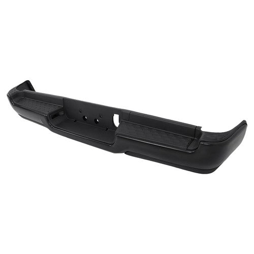 DURAFORCE Rear Bumper Without Air Vent&Radar Hole Black Metal Suit For Ram 1500 2019-2023
