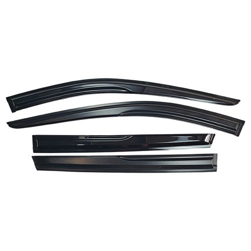 DURAFORCE Window Visor Vent Sun Shade Rain Guards Deflectors For Nissan Rogue 2014-2020