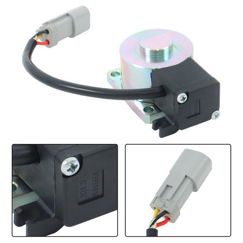DURAFORCE 12V Stop Solenoid 03938010 01660910 01660911 for Hatz 3131C L M Engines