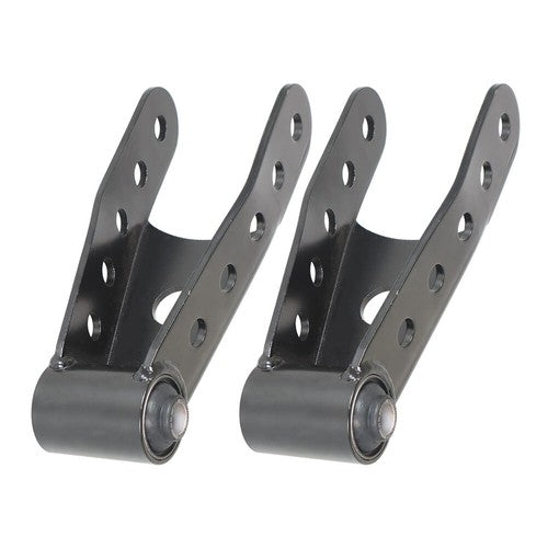 DURAFORCE For Dodge Chevrolet Ford & GMC Rear Lowering Shackle Kit 2PCS 6400 With 2" Drop