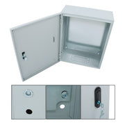 DURAFORCE Steel Enclosure, 20 × 16 × 8" NEMA 4X Electrical Box, IP56 Waterproof Outdoor