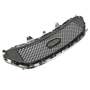 DURAFORCE Mesh Front Upper Bumper Grille Plastic Chrome Frame For Ford Taurus 2013-2019