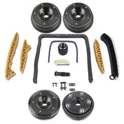 DURAFORCE 4×Camshaft Adjusters + Timing Chain Kit for Mercedes-Benz W203 W211 2720506847