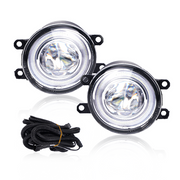 DURAFORCE Pair LED Fog Light For 2012-2014 Toyota Camry SE XSE Front Bumper Lamps w/Wiring