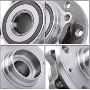 DURAFORCE 4pcs Front Rear Wheel Bearing Hub FWD For Volkswagen Passat Jetta Tiguan Audi TT