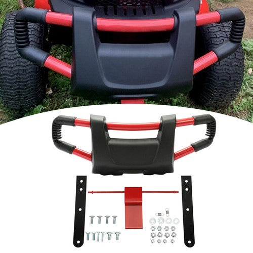 DURAFORCE Red Black Edge Front Brush Guard for Craftsman Mower Craftsman T3100 #432370