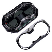 DURAFORCE LCD Speedometer Gauge Cluster with Chrome Bezel Fits for Sea-Doo GTI Rental SE