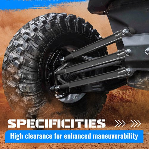 Steel Boxed Rear Radius Arms for Can Am Maverick X3 2017 Plus 64 Inch Body