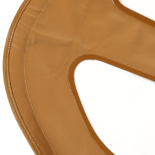 DURAFORCE Convertible Soft Top Tan For 1990-02 Mercedes-Benz SL R129 500SL Window Plastic