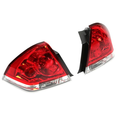 Rear Tail Lights Brake Lamps Replacement Pair For Chevy Impala 2006-2013