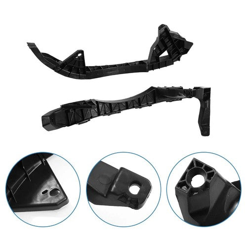 DURAFORCE 4PCS Headlight Bumper Retainer Brackets Set for Honda Accord Sedan 2008-2012