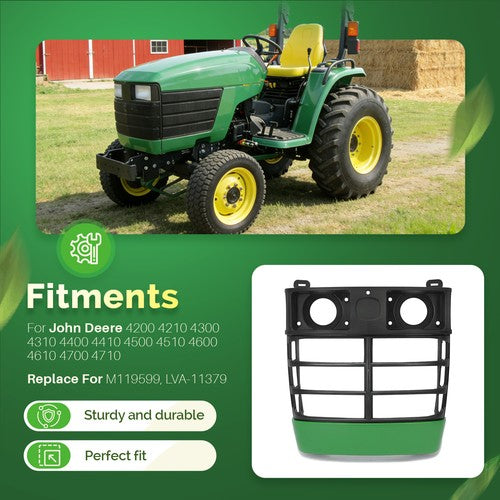 DURAFORCE Front Grille fits John Deere 4200 4210 4300 4310 4400 4410 4500 4510 4600 4700