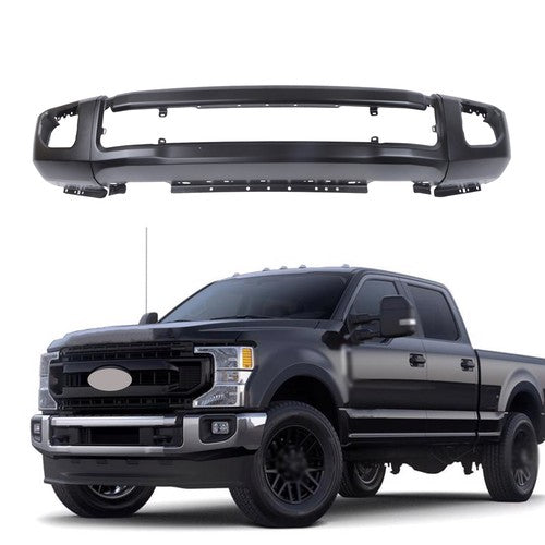 DURAFORCE Durable Steel For Ford F-250 F-350 2020 2021 2022 Front Bumper Split-type Black