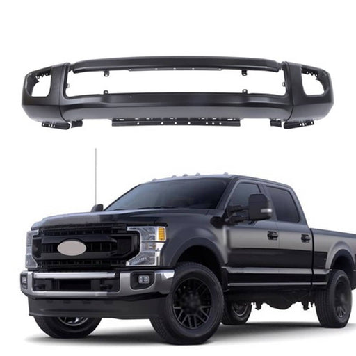 DURAFORCE Durable Steel For Ford F-250 F-350 2020 2021 2022 Front Bumper Split-type Black