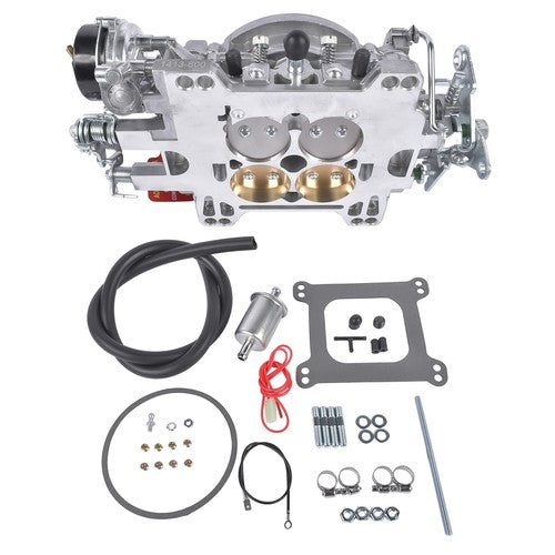 DURAFORCE Carburetor Fits Performer Series 4 BBL 800 CFM Electric Choke Satin Finish 1413