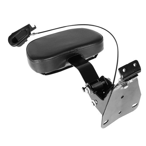 DURAFORCE Fit For Touring FLHT FLHX Adjustable Rider Driver Backrest Pad W/Mounting Kit