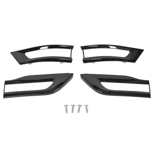 Gloss Black Tail Light Lamp Cover Trim Bezel for 2014-2021 Jeep Grand Cherokee