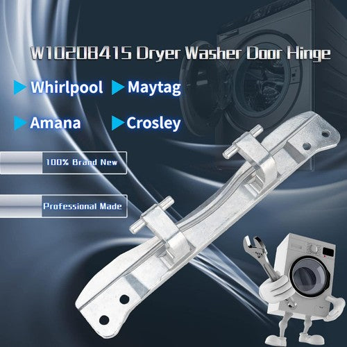 DURAFORCE W10208415 WPW10208415 For Whirlpool Crosley Washer Machines & Dryers Door Hinge